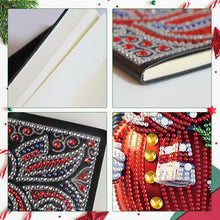 Load image into Gallery viewer, Christmas Winter Diamond Painting Diary Book with Crystal Pendant Bookmark Gifts
