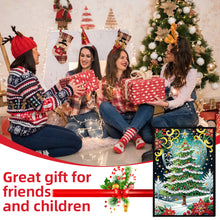 Load image into Gallery viewer, Christmas Winter Diamond Painting Diary Book with Crystal Pendant Bookmark Gifts
