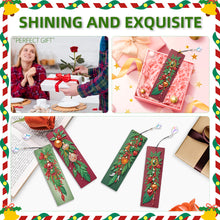 Load image into Gallery viewer, Christmas Winter Diamond Painting Diary Book with Crystal Pendant Bookmark Gifts
