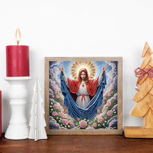 Load image into Gallery viewer, Religion - Virgin Mary 30*30CM(Canvas) Partial Special Shaped Drill Diamond Painting

