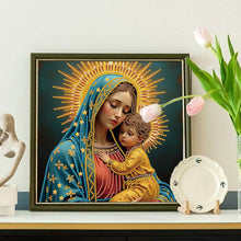 Load image into Gallery viewer, Religion - Virgin Mary 30*30CM(Canvas) Partial Special Shaped Drill Diamond Painting
