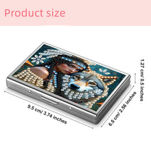 Load image into Gallery viewer, Diamond Painting Credit Card Holder Tree Business Card Holder for Outdoor Travel
