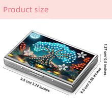 Load image into Gallery viewer, Diamond Painting Credit Card Holder Tree Business Card Holder for Outdoor Travel
