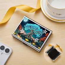 Load image into Gallery viewer, Diamond Painting Credit Card Holder Tree Business Card Holder for Outdoor Travel
