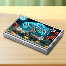 Load image into Gallery viewer, Diamond Painting Credit Card Holder Tree Business Card Holder for Outdoor Travel
