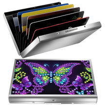 Load image into Gallery viewer, Diamond Painting Credit Card Holder Tree Business Card Holder for Outdoor Travel
