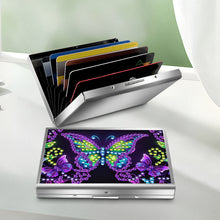 Load image into Gallery viewer, Diamond Painting Credit Card Holder Tree Business Card Holder for Outdoor Travel
