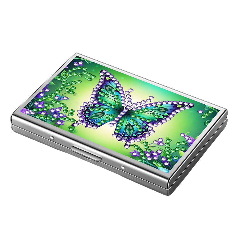Diamond Painting Credit Card Holder Tree Business Card Holder for Outdoor Travel