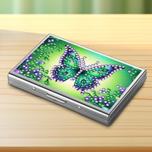 Load image into Gallery viewer, Diamond Painting Credit Card Holder Tree Business Card Holder for Outdoor Travel
