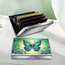 Load image into Gallery viewer, Diamond Painting Credit Card Holder Tree Business Card Holder for Outdoor Travel
