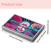 Load image into Gallery viewer, Diamond Painting Credit Card Holder Tree Business Card Holder for Outdoor Travel
