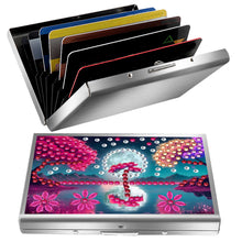 Load image into Gallery viewer, Diamond Painting Credit Card Holder Tree Business Card Holder for Outdoor Travel
