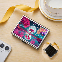Load image into Gallery viewer, Diamond Painting Credit Card Holder Tree Business Card Holder for Outdoor Travel
