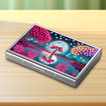 Load image into Gallery viewer, Diamond Painting Credit Card Holder Tree Business Card Holder for Outdoor Travel
