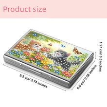 Load image into Gallery viewer, Diamond Painting Credit Card Holder Tree Business Card Holder for Outdoor Travel
