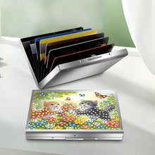 Load image into Gallery viewer, Diamond Painting Credit Card Holder Tree Business Card Holder for Outdoor Travel
