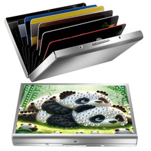 Load image into Gallery viewer, Diamond Painting Credit Card Holder Tree Business Card Holder for Outdoor Travel
