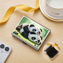 Load image into Gallery viewer, Diamond Painting Credit Card Holder Tree Business Card Holder for Outdoor Travel
