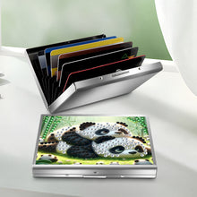 Load image into Gallery viewer, Diamond Painting Credit Card Holder Tree Business Card Holder for Outdoor Travel
