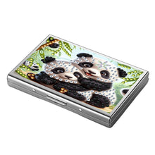 Load image into Gallery viewer, Diamond Painting Credit Card Holder Tree Business Card Holder for Outdoor Travel

