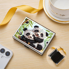 Load image into Gallery viewer, Diamond Painting Credit Card Holder Tree Business Card Holder for Outdoor Travel

