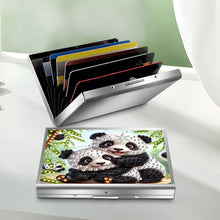 Load image into Gallery viewer, Diamond Painting Credit Card Holder Tree Business Card Holder for Outdoor Travel
