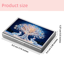 Load image into Gallery viewer, Diamond Painting Credit Card Holder Tree Business Card Holder for Outdoor Travel
