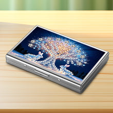 Load image into Gallery viewer, Diamond Painting Credit Card Holder Tree Business Card Holder for Outdoor Travel
