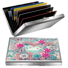 Load image into Gallery viewer, Diamond Painting Credit Card Holder Tree Business Card Holder for Outdoor Travel

