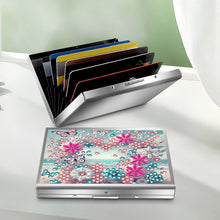 Load image into Gallery viewer, Diamond Painting Credit Card Holder Tree Business Card Holder for Outdoor Travel
