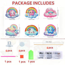 Load image into Gallery viewer, 6Pcs Animal Stakes Diamond Painting Kits DIY Diamond Art Kits for Beginners
