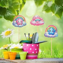 Load image into Gallery viewer, 6Pcs Animal Stakes Diamond Painting Kits DIY Diamond Art Kits for Beginners
