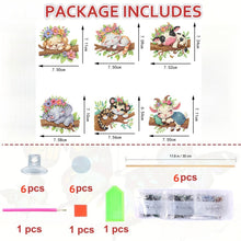 Load image into Gallery viewer, 6Pcs Animal Stakes Diamond Painting Kits DIY Diamond Art Kits for Beginners
