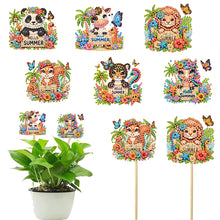 Load image into Gallery viewer, 6Pcs Animal Stakes Diamond Painting Kits DIY Diamond Art Kits for Beginners
