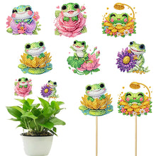 Load image into Gallery viewer, 6Pcs Animal Stakes Diamond Painting Kits DIY Diamond Art Kits for Beginners

