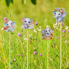 Load image into Gallery viewer, 6Pcs Animal Stakes Diamond Painting Kits DIY Diamond Art Kits for Beginners
