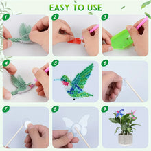 Load image into Gallery viewer, 6Pcs Animal Stakes Diamond Painting Kits DIY Diamond Art Kits for Beginners
