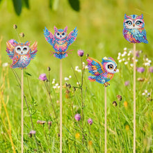 Load image into Gallery viewer, 6Pcs Animal Stakes Diamond Painting Kits DIY Diamond Art Kits for Beginners
