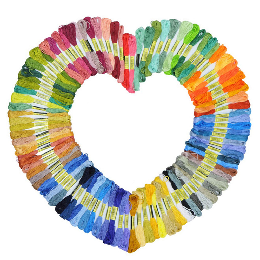 50PCS Cross Stitch Threads 8m Multi-Colored Sewing Thread Embroidery Accessories