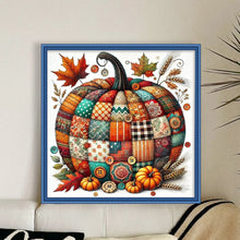 Load image into Gallery viewer, Colorful mosaic pumpkin-40*40CM  14CT Stamped Cross Stitch
