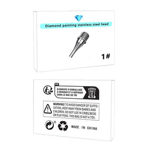 Stainless Steel Diamond Painting Pen Tip Diamond Art Pen Tip for DIY Crafts (1)