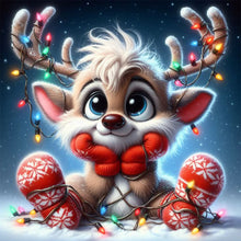 Load image into Gallery viewer, Christmas Elk 30*30CM(Canvas) Full Square Drill Diamond Painting
