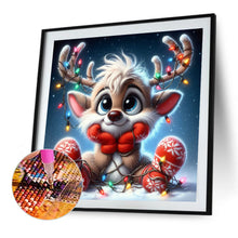 Load image into Gallery viewer, Christmas Elk 30*30CM(Canvas) Full Square Drill Diamond Painting
