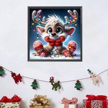 Load image into Gallery viewer, Christmas Elk 30*30CM(Canvas) Full Square Drill Diamond Painting
