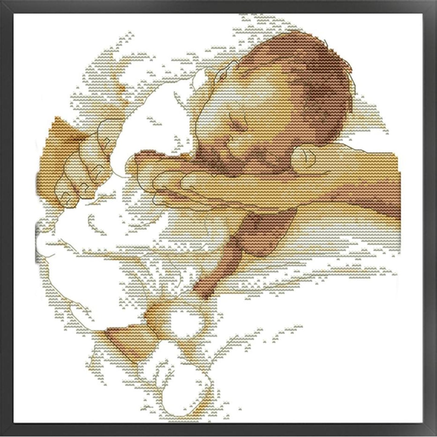 Care - Partial 14CT Counted Cross Stitch 29x32CM - Joy Sunday