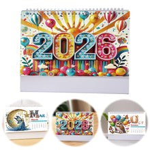 Load image into Gallery viewer, Diamond Painting Calendar DIY Calendar Desktop Ornament for Home Office Planning
