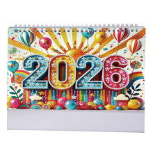 Load image into Gallery viewer, Diamond Painting Calendar DIY Calendar Desktop Ornament for Home Office Planning
