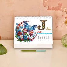 Load image into Gallery viewer, Diamond Painting Calendar DIY Calendar Desktop Ornament for Home Office Planning
