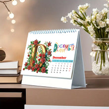 Load image into Gallery viewer, Diamond Painting Calendar DIY Calendar Desktop Ornament for Home Office Planning
