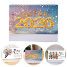 Load image into Gallery viewer, Diamond Painting Calendar DIY Calendar Desktop Ornament for Home Office Planning
